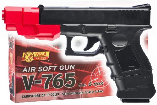 PISTOLA AIR SOFT V-765 CAL. 6 mm.